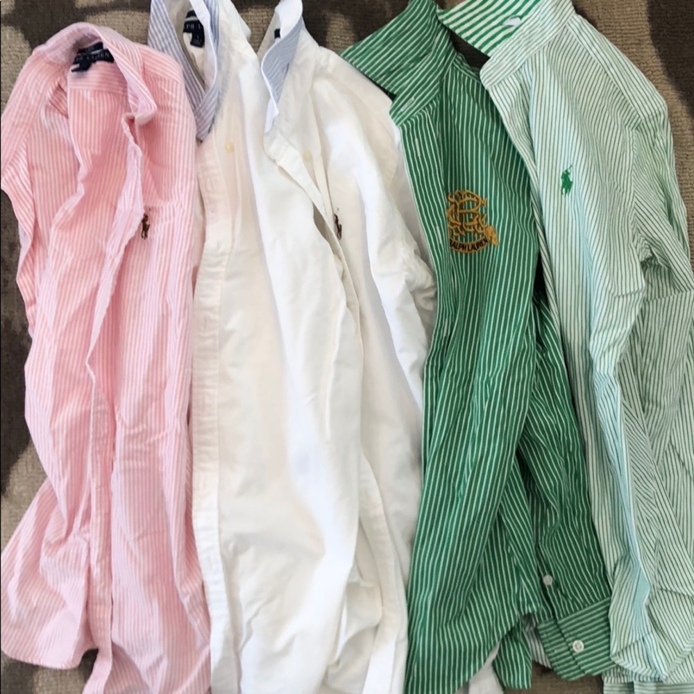 Ralph Lauren shirts Size 4 and Size 2 slim fit